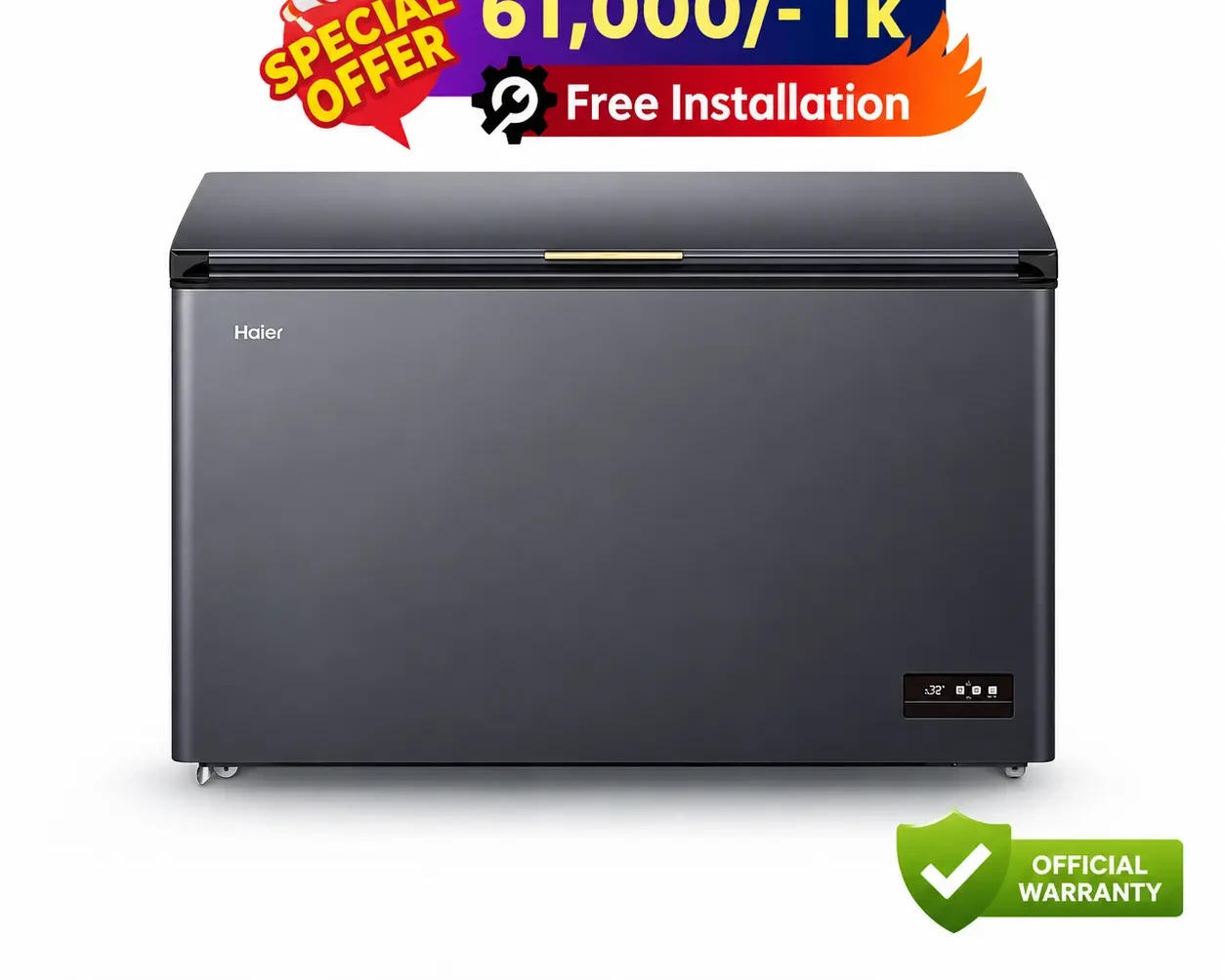 Haier 369 Liter Chest Freezer  (HCF-420SME)