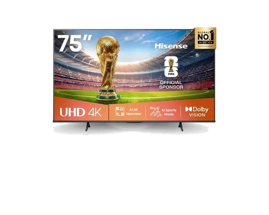 Hisense 75 Inch 4K UHD VIDAA Smart TV (75A6Q)