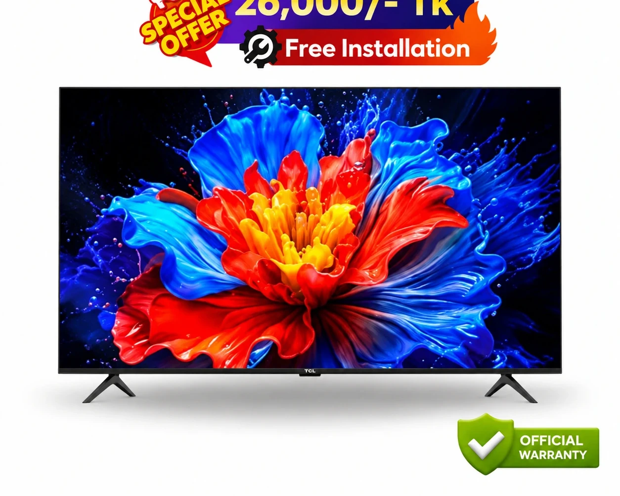 TCL 32 Inch FHD  Google TV (32S5K)