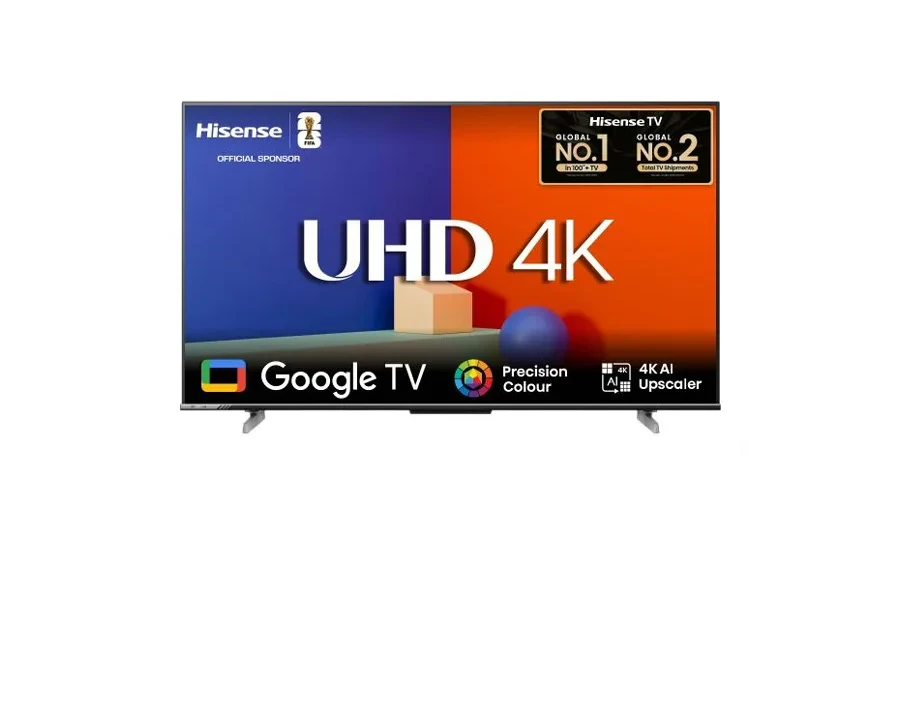 Hisense 43 Inch 4K UHD Bezel less Smart Google TV (43A6F3)