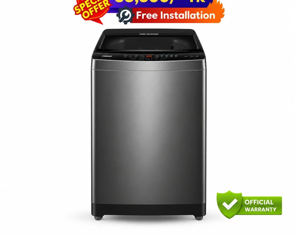 Haier 10kg Top Load Automatic Washing Machine (HWM100-316S6)