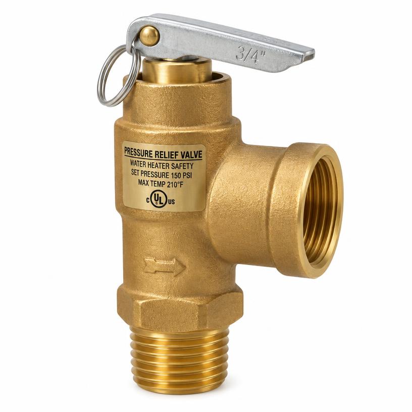 Geyser Pressure Safety Valve